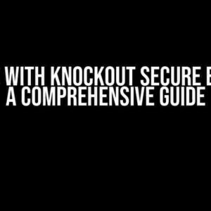 Bind CSS with Knockout Secure Bindings: A Comprehensive Guide